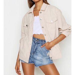 Oversized Boohoo Corduroy Jacket